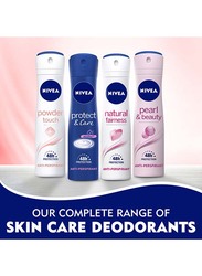 Nivea Pearl & Beauty Antiperspirant Spray for Women, 150ml, 2 Pieces