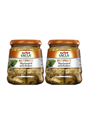 Sacla Italian Antipasti Artichokes Pickle, 2 Bottle x 285g