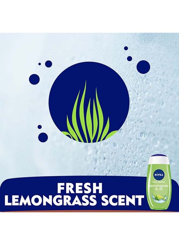 Nivea Lemongrass Oil and Shower Gel, 250ml