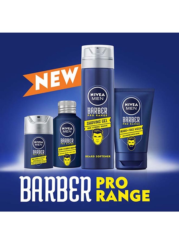 Nivea Men Barber Pro Range Skin and Stubble Beard Moisturizing Balm, 125ml