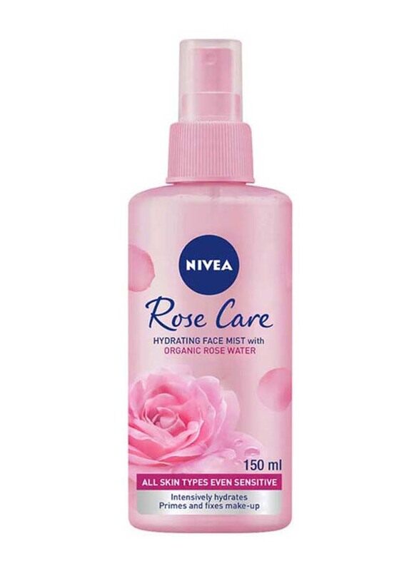 

Nivea Organic Rose Water Hydrating Face Mist, 150ml