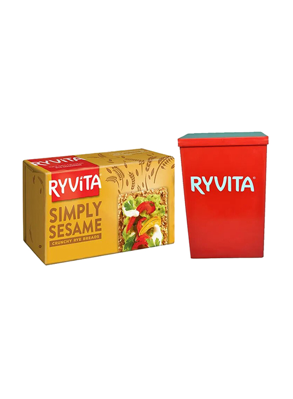 Ryvita Simply Sesame Bread with Container, 250g