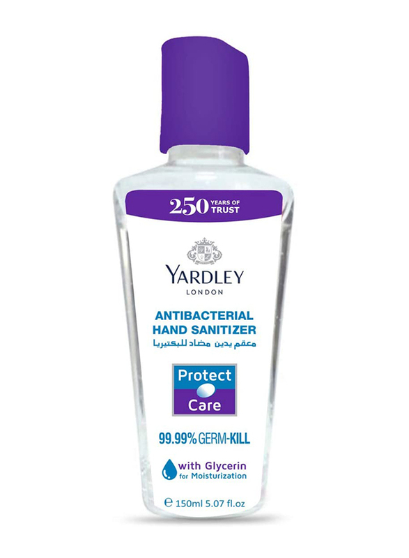 

Yardley London Anti-Bacterial Hand Sanitizer, 150ml