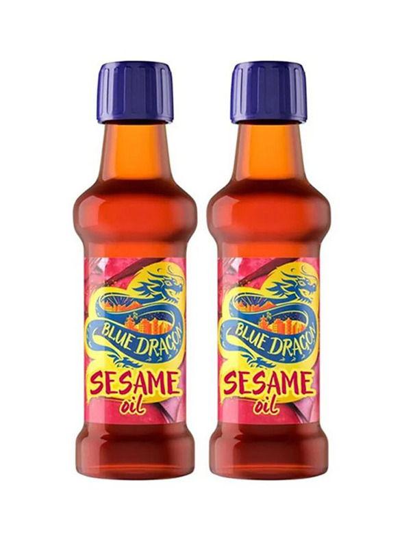 Earth's Finest Blue Dragon Sesame Oil, 2 Bottles x 150ml