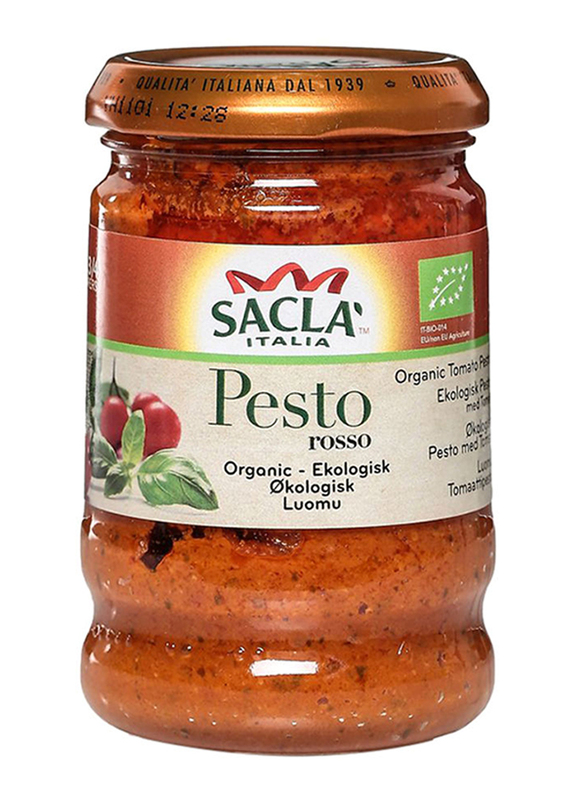 Sacla Italia Organic Tomato Pesto Sauce, 190g
