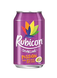 Rubicon Sparkling Passion Juice Drink, 330ml