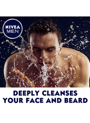 Nivea Men Deep Cleansing Face & Beard Wash, 100ml