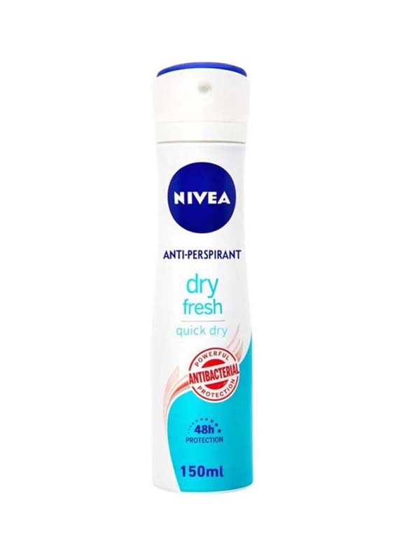 Nivea Dry Fresh Antiperspirant Spray for Women, 150ml