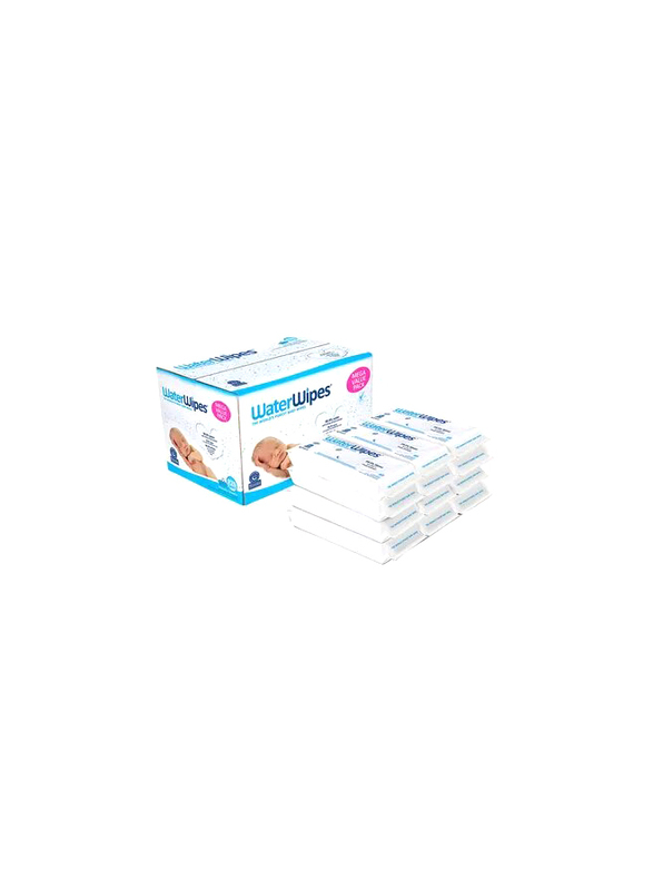 Waterwipes 720 Pieces Original Wipes for Baby, Newborn, White