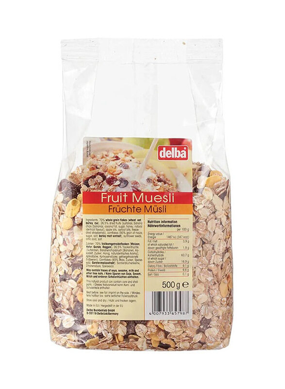 

Delba Fruit Muesli, 500g