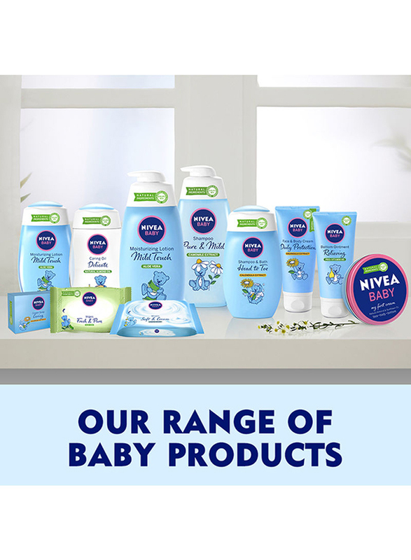 Nivea 200ml Delicate Caring Oil for Babies, White