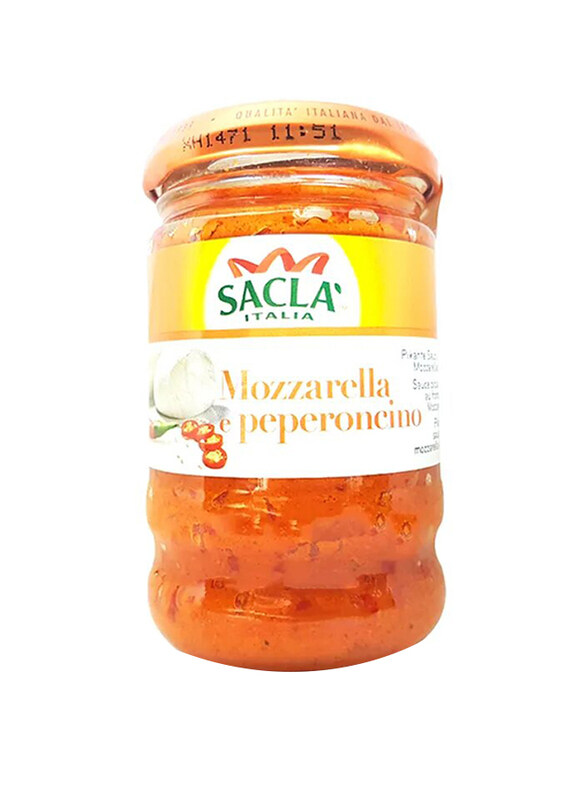 

Sacla Italia Mozzarella Peperoncino Sauce, 190g