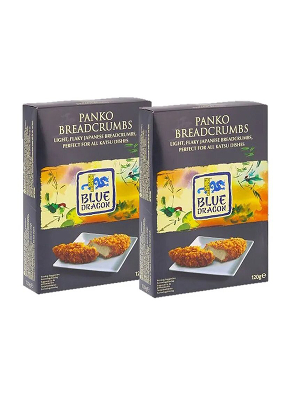 Blue Dragon Panko Breadcrumbs, 2 x 120g