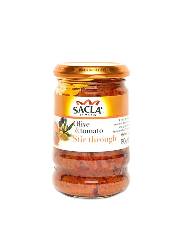 

Sacla Italia Stir Through Olive & Tomato Sauce, 190g