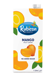 Rubicon No Added Sugar Mango Fruit Drink, 2 x 1 Liter