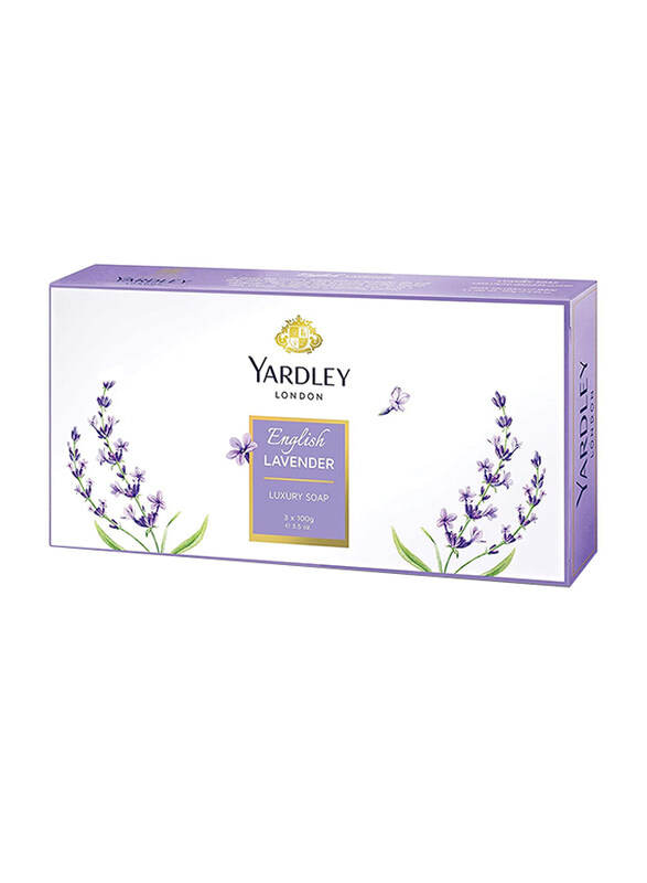 

Yardley London English Lavender Soap, 3 x 100gm