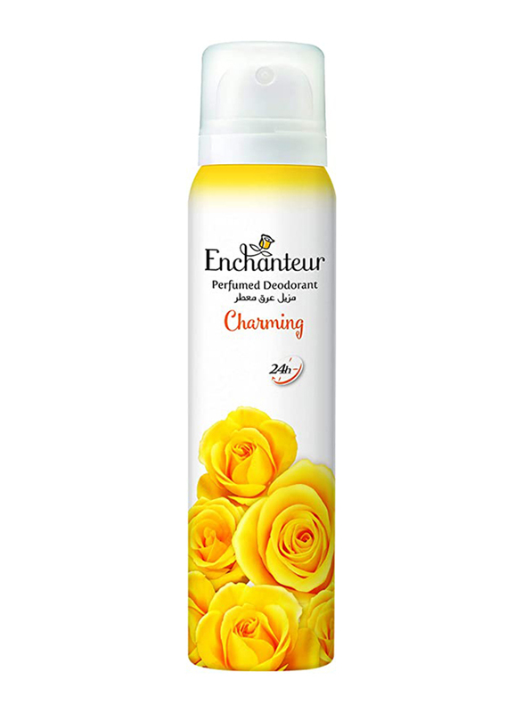 Enchanteur Charming Perfumed Deodorant With 24 Hours Odour Protection, 150ml