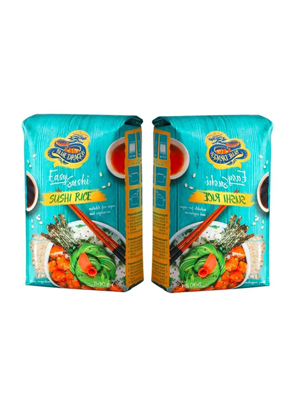 Blue Dragon Sushi Rice, 2 x 500g