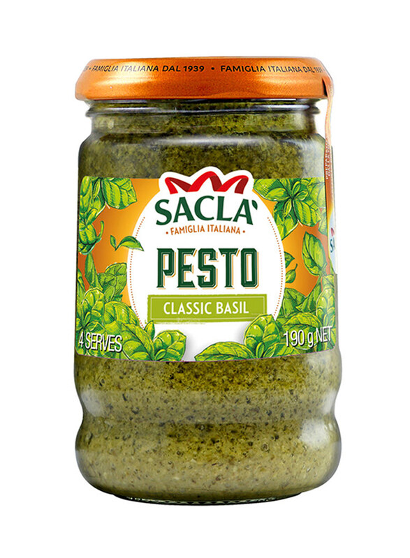 

Sacla Italia Pesto Classic Basil Sauce, 190g