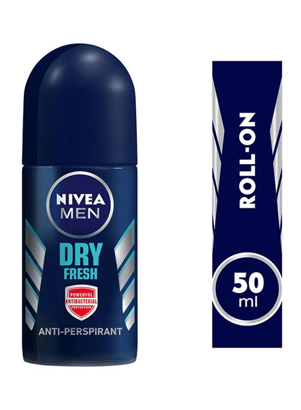 Nivea Dry Fresh Deodorant Roll-On for Men, 50ml