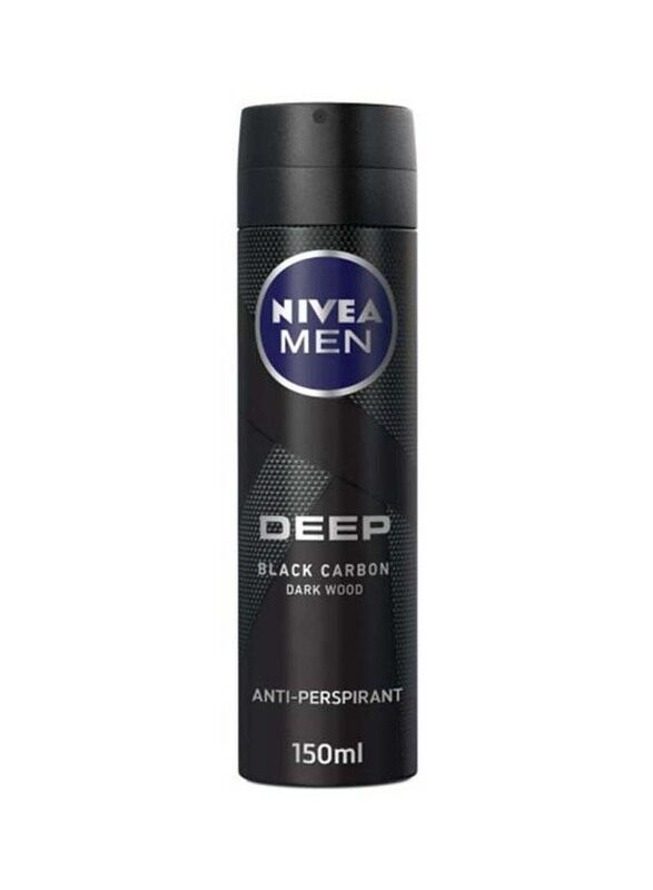 

Nivea Deep Dry & Clean Feel Antiperspirant Spray for Men, 150ml