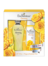 Enchanteur 2-Piece Charming Gift Pack for Women, 100ml EDT, 175ml Perfumed Deodorant