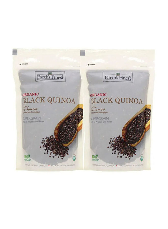 Earth's Finest Organic Black Quinoa, 2 x 340g