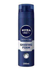 Nivea Men Protect & Care Shaving Foam, Blue, 200ml