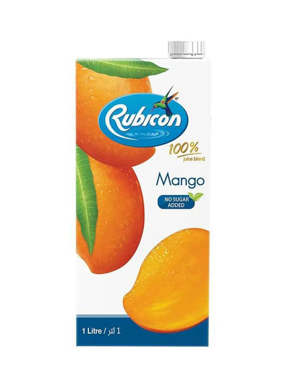 Rubicon No Sugar Added Mango Juice Drink, 1 Liter
