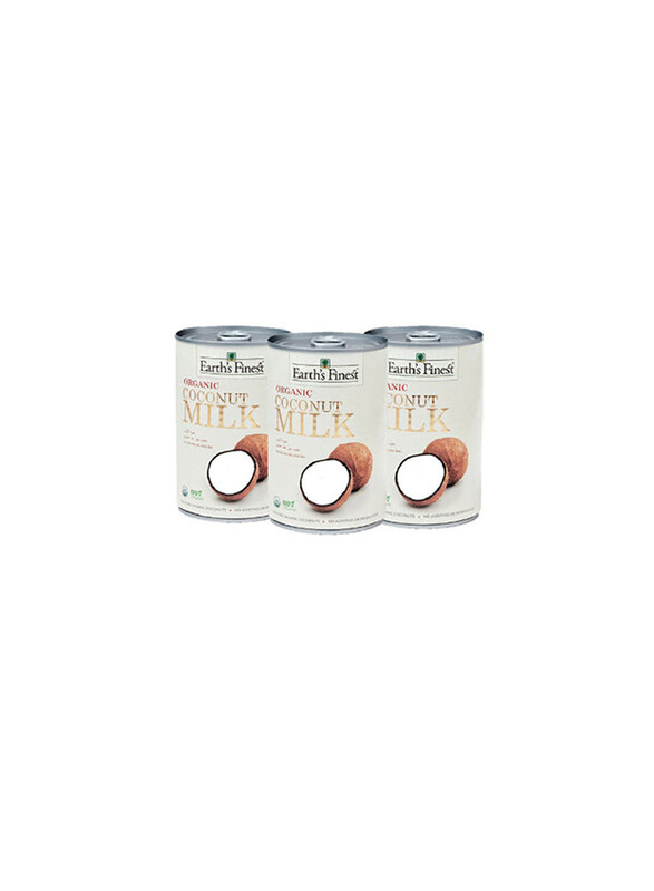 

Earth's Finest Organic Coconut Milk, 3 Pieces x 400ml