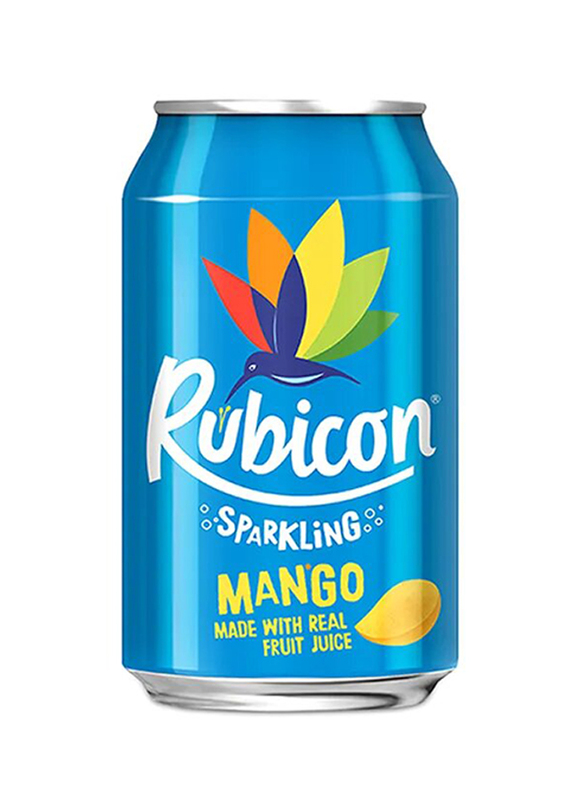 Rubicon Sparkling Mango Juice Drink, 330ml