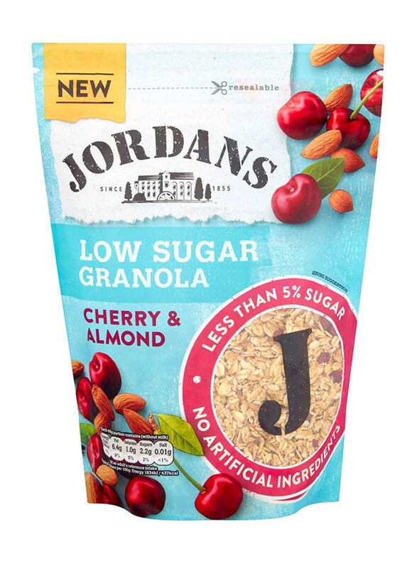 

Jordans Low Sugar Cherry & Almond Granola, 500g