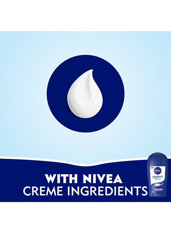 Nivea Protect & Care Antiperspirant Stick for Women, 40ml