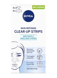 Nivea Face Skin Refining Clear-Up Citric Acid, 6 Strips