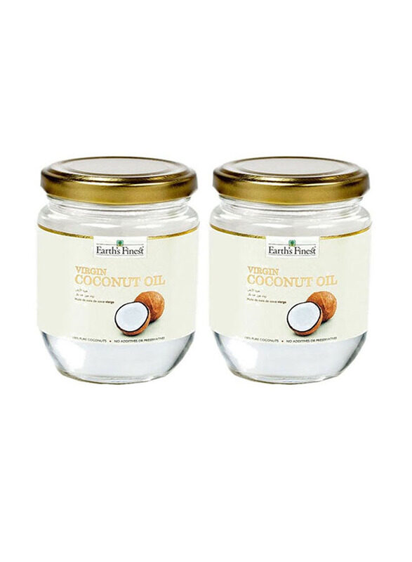 

Earth's Finest Virgin Coconut Oil, 2 Pieces x 200ml