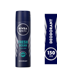 Nivea Fresh Ocean Deodorant Spray for Men, 150ml