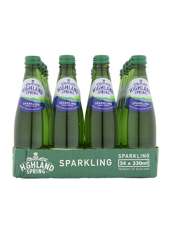 

Highland Spring Sparkling Water Bottle, 24 x 330ml