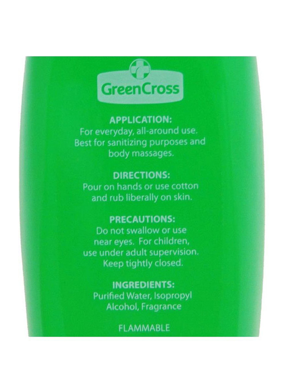 Green Cross Isopropyl Alcohol Antiseptic Disinfectant, 500ml