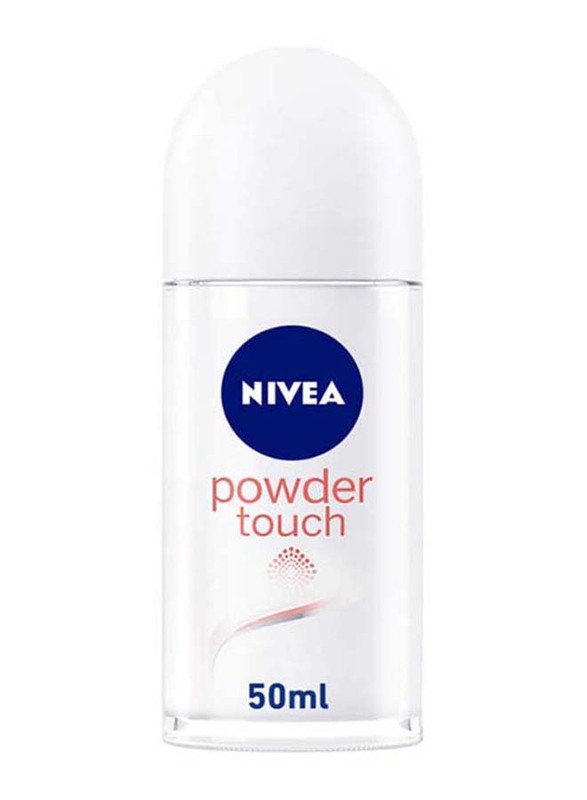 Nivea Powder Touch Antiperspirant Roll-On for Women, 50ml