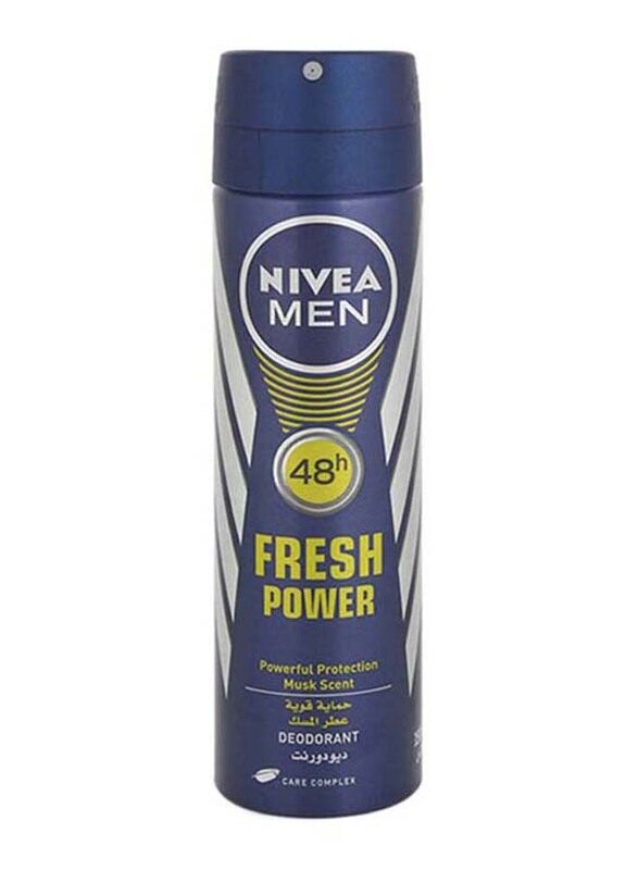 

Nivea Fresh Power Deodorant Spray for Men, 150ml