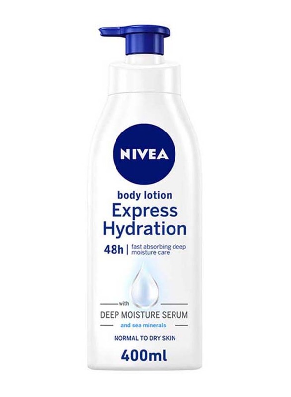 Nivea Express Hydration & Sea Minerals Body Lotion, 400ml