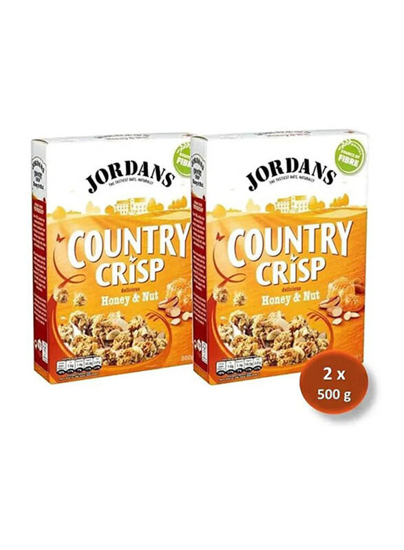 

Jordans Country Crisp Honey & Nut Cereal, 2 x 500g