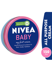 Nivea 150ml My First Cream, Blue/Pink