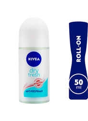 Nivea Dry Fresh Roll-On Deodorant for Women, 50ml