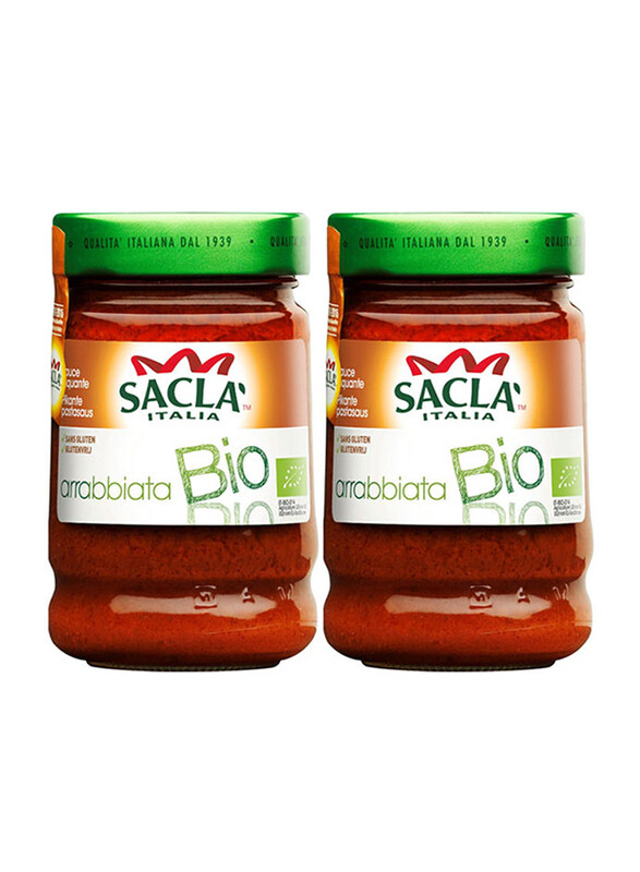 

Sacla Italian Arrabiatta Bio Sauce, 2 Bottle x 190g