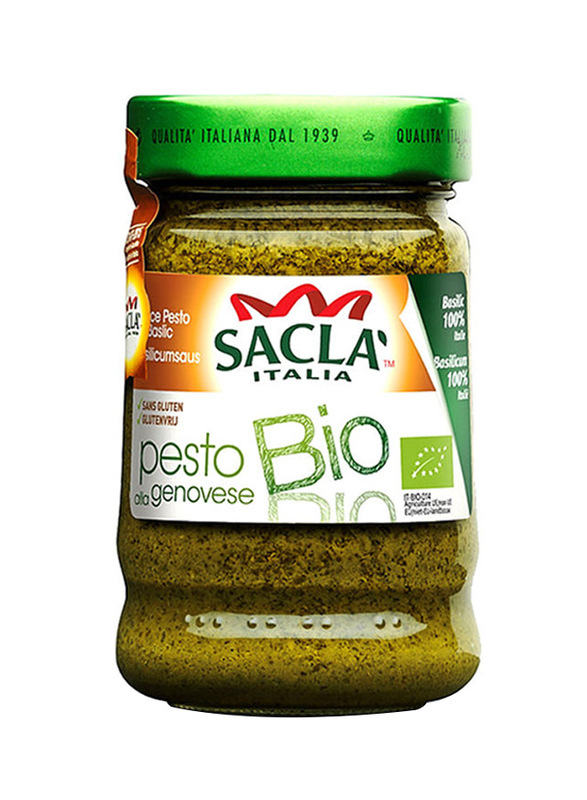 Sacla Italia Basil Pesto Sauce, 270g