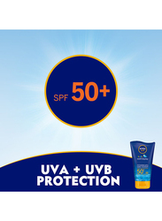 Nivea 150ml Sun Kids Swim & Play Sun Lotion with UVA & UVB Protection, SPF 50+ for Kids, Dark Blue/Yellow