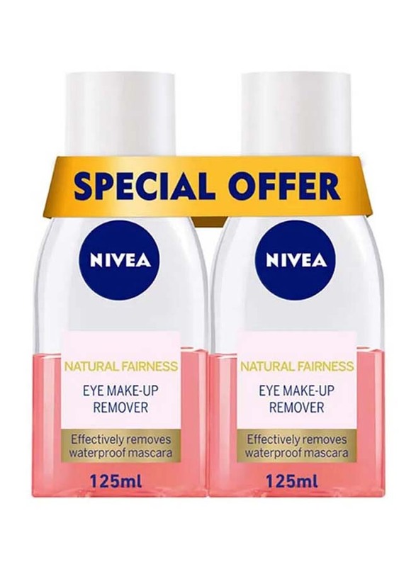 Nivea Natural Fairness Face Wash, 125ml, 2 Pieces