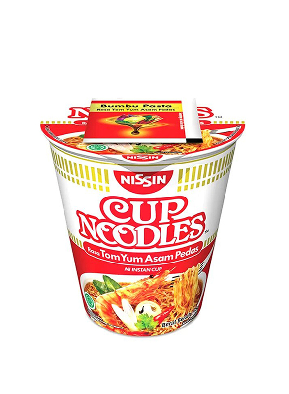 Nissin Rasa Tom Yum Asam Pedas Cup Noodles, 75g