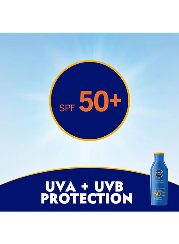 Nivea Protect & Moisture Sun Lotion SPF 50+, 200ml